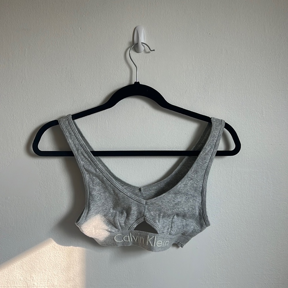 Calvin Klein Grey Bralette